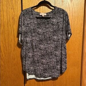 Philosophy Women's Monochrome Short Sleeve‎ Top